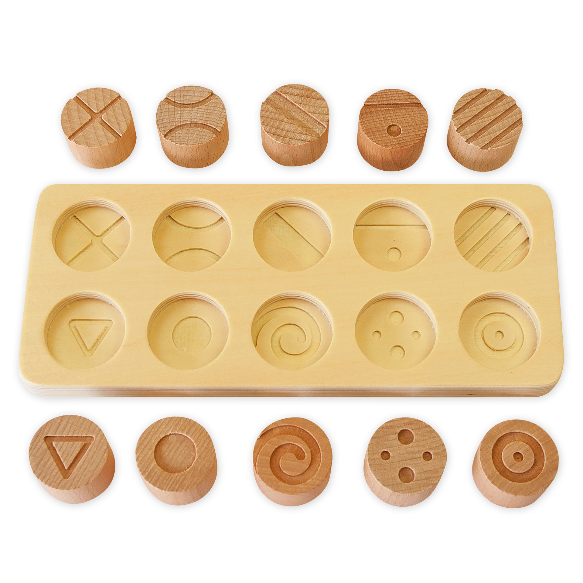 Tastcilinders, 11-delig