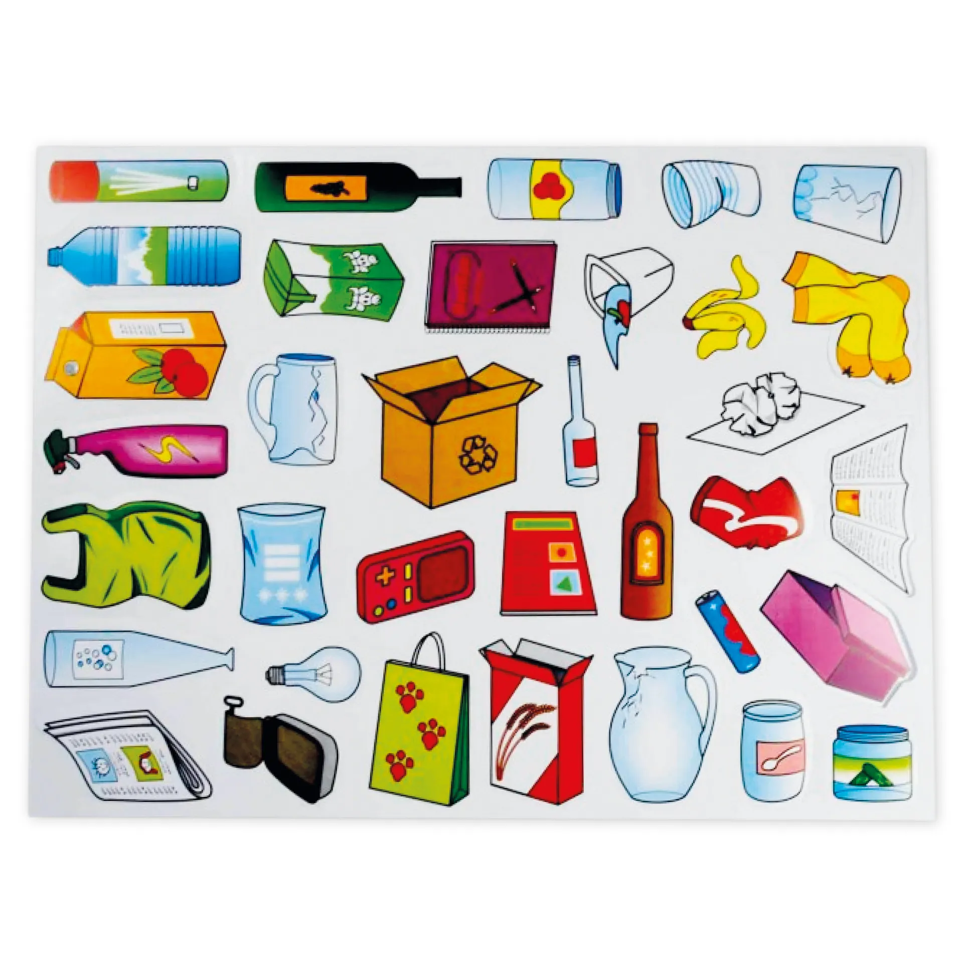 Set "Müll-Recycling", 38-tlg.