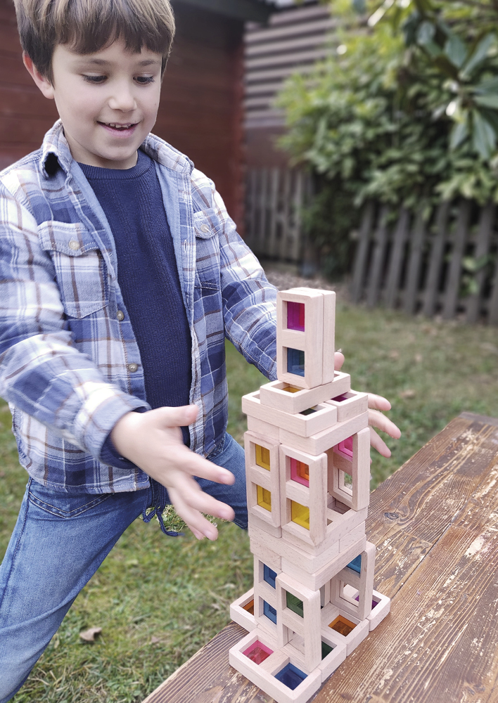 Farb-Domino "Regenbogen", 29-tlg. Farb-Domino "Regenbogen", 29-tlg.