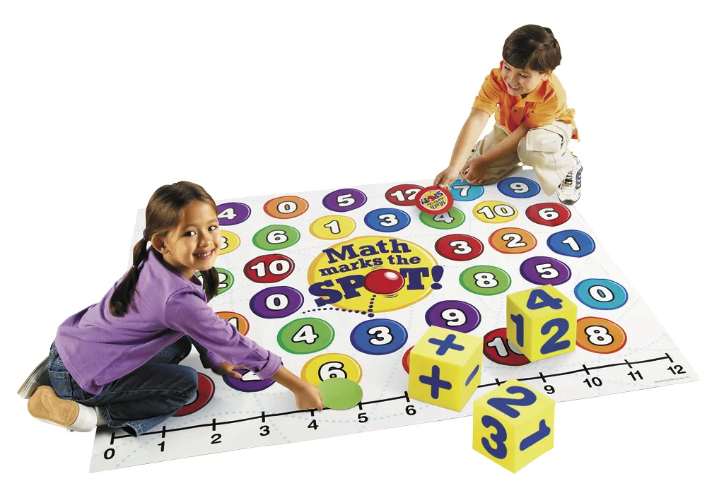 Ziffern-Lernspiel "Bewegtes Lernen" 0-12, 32-tlg.