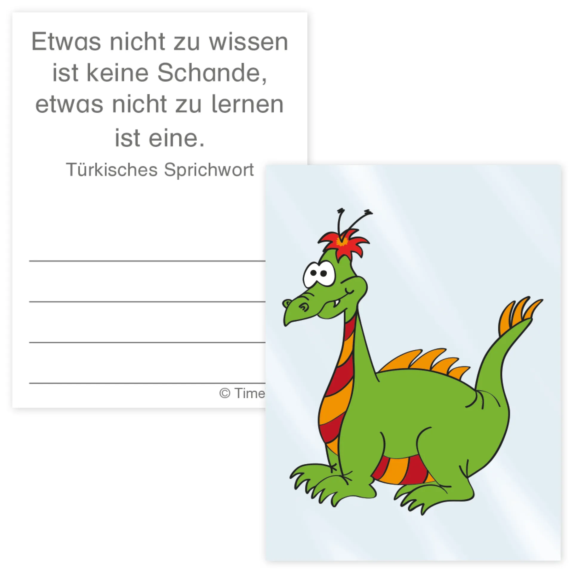 Fleißkärtchen, 110 Karten im Etui