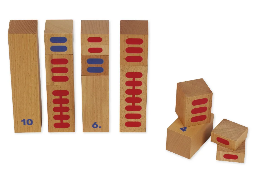 Nikitin Material: N6 Zahlen-Türme