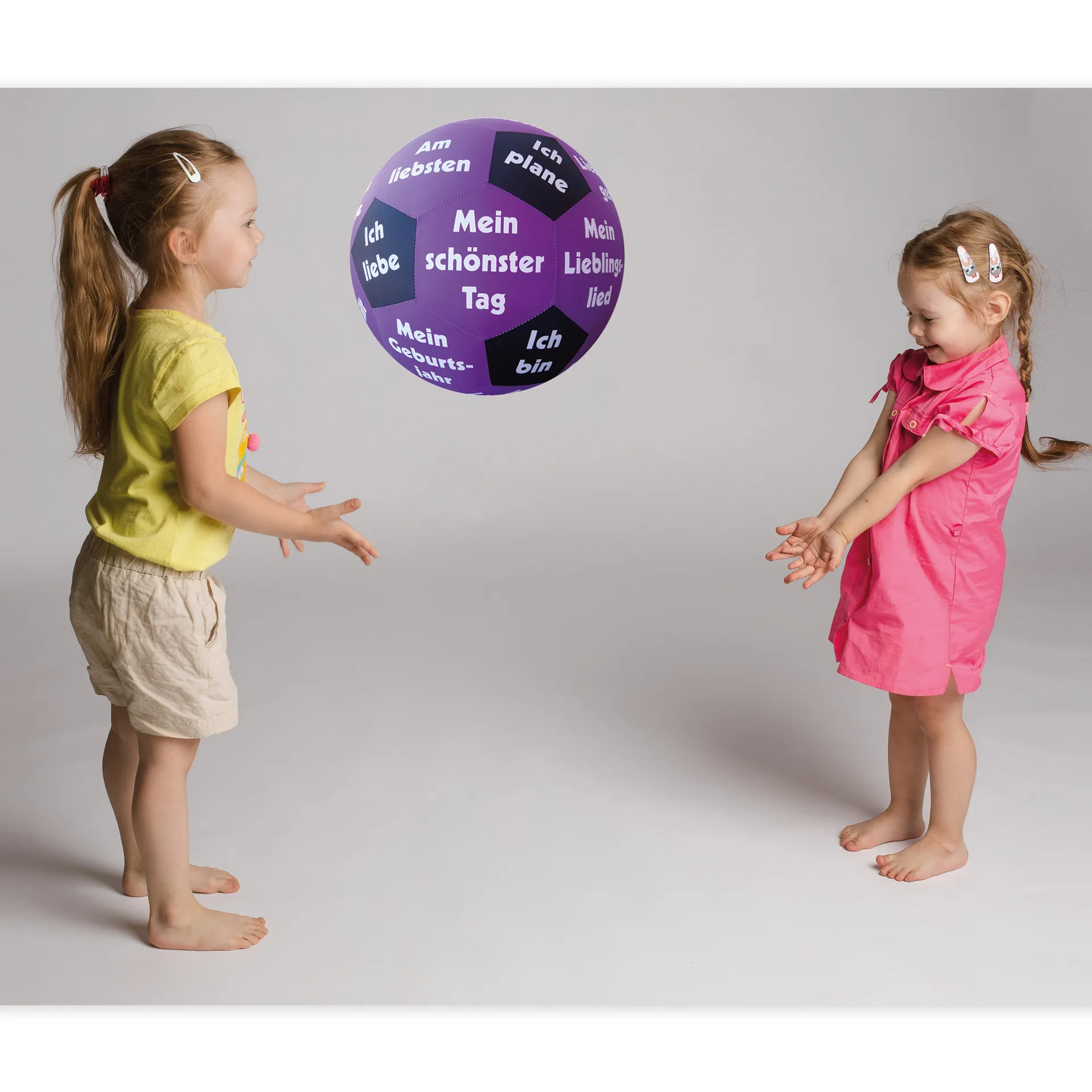 Aktivitetsboll "Pello" - Presentationsmeningar - Tyska