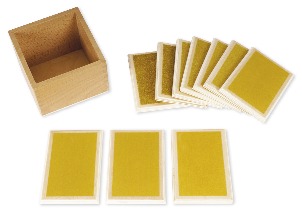 TimeTEX schuurpapier gradaties, ruw-glad "Montessori Premium"