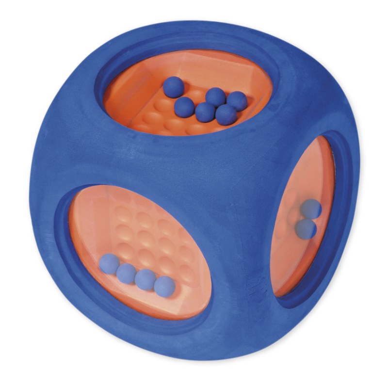 TimeTEX Demo-Flexo-Flüster-Würfel XL, 21x21 cm