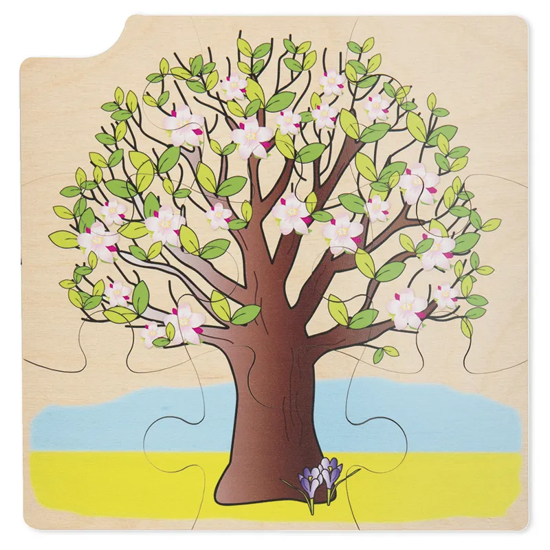 Lagerpussel "Trä", 36 bitar