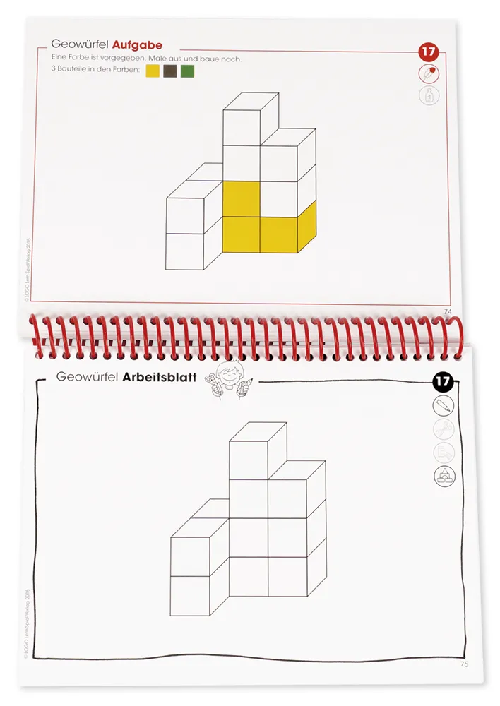 Nikitin materiál: Workshopové cvičební karty a herní šablony pro Geokostky N5