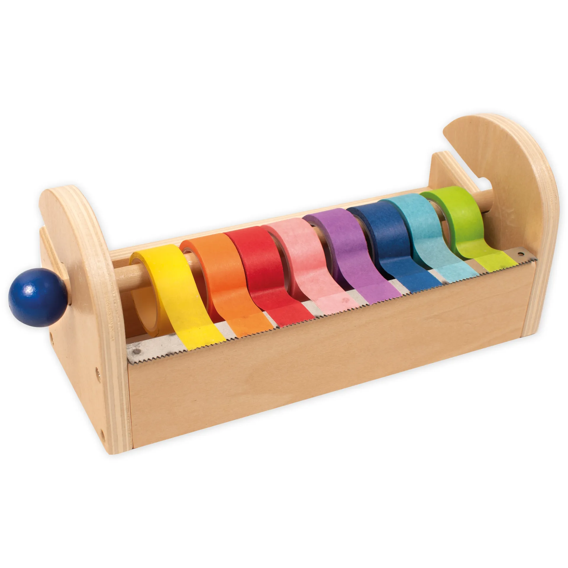 Klebeband-Abroller aus Holz