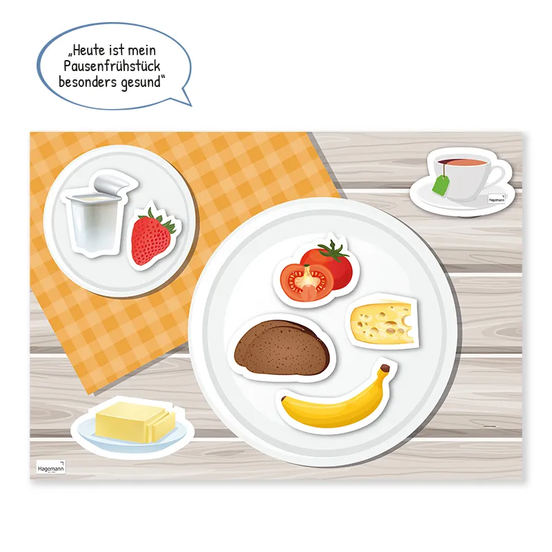 Set Gesunde Mahlzeiten, magnetisch, 61-tlg.