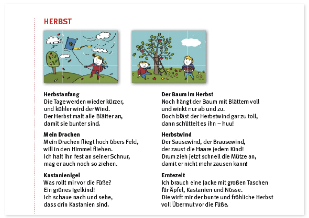 Bildergeschichten-Karten "Die Jahreszeiten", 9-tlg.