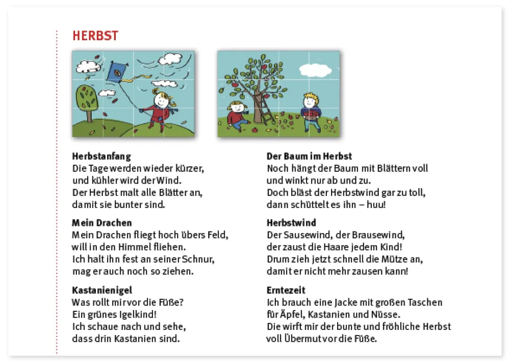 Bildergeschichten-Karten "Die Jahreszeiten", 9-tlg.