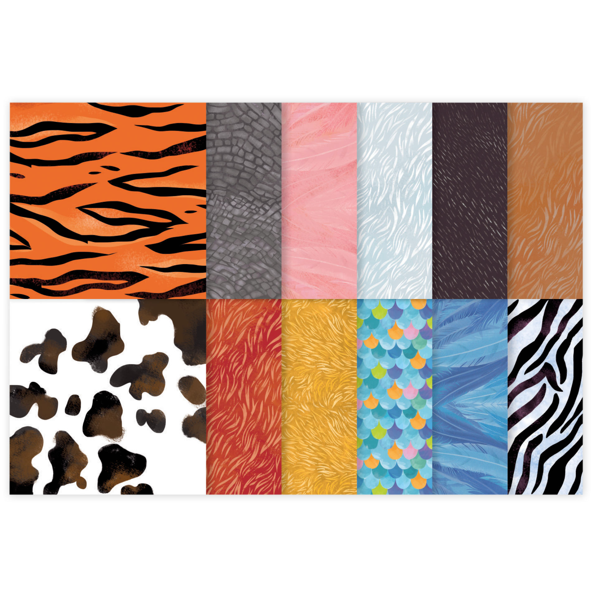 Hagemann Origami-Papier für Tiere, 15x15 cm, 72 Blatt