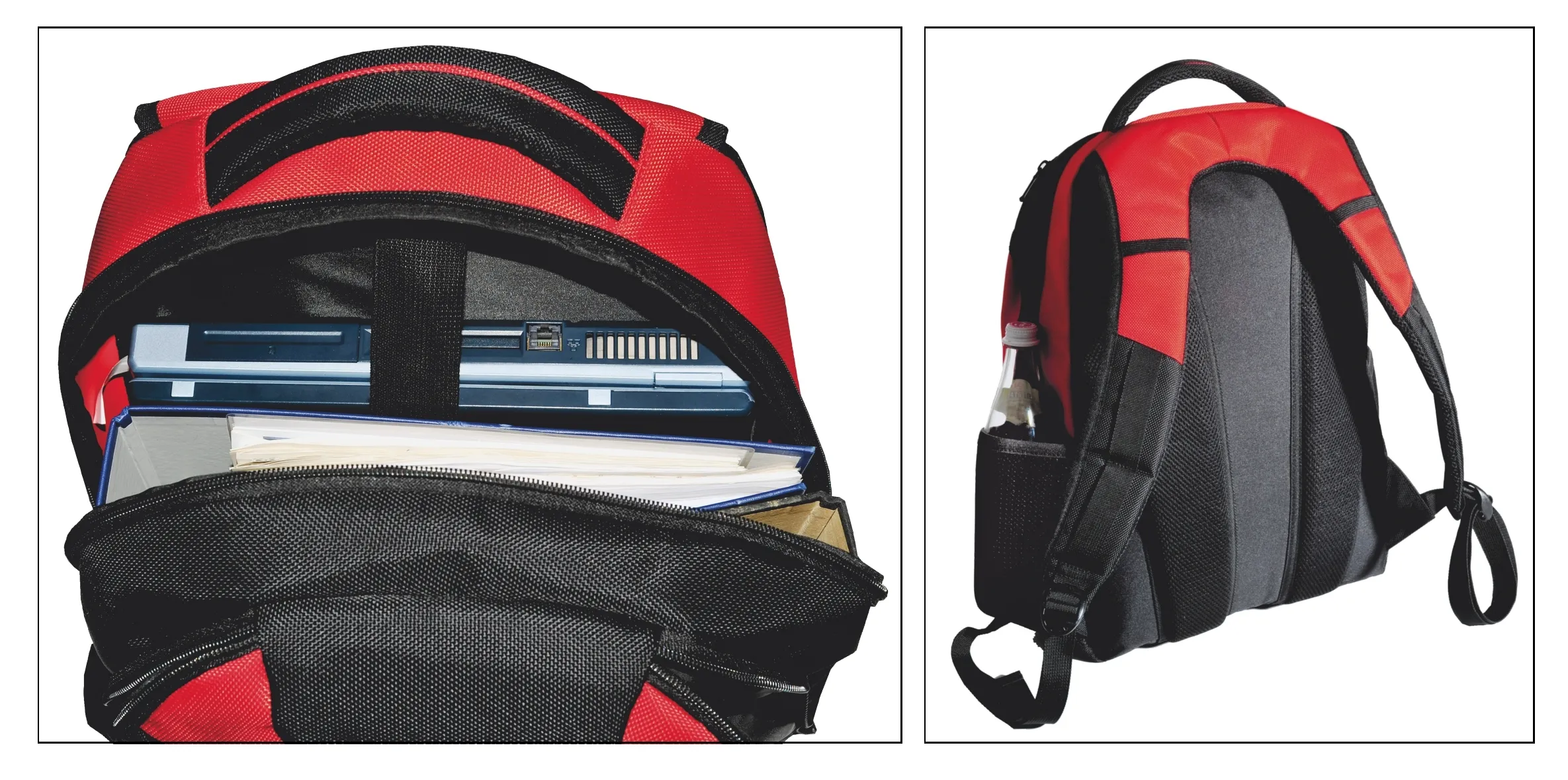 TimeTEX Allzweck-Rucksack "Universa", grau-schwarz, Nylongewebe II./SO
