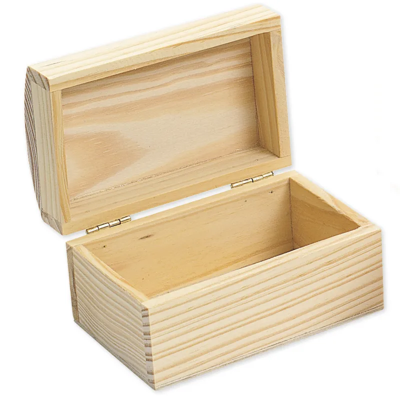 Holztruhen zum Bemalen, 12 Stück