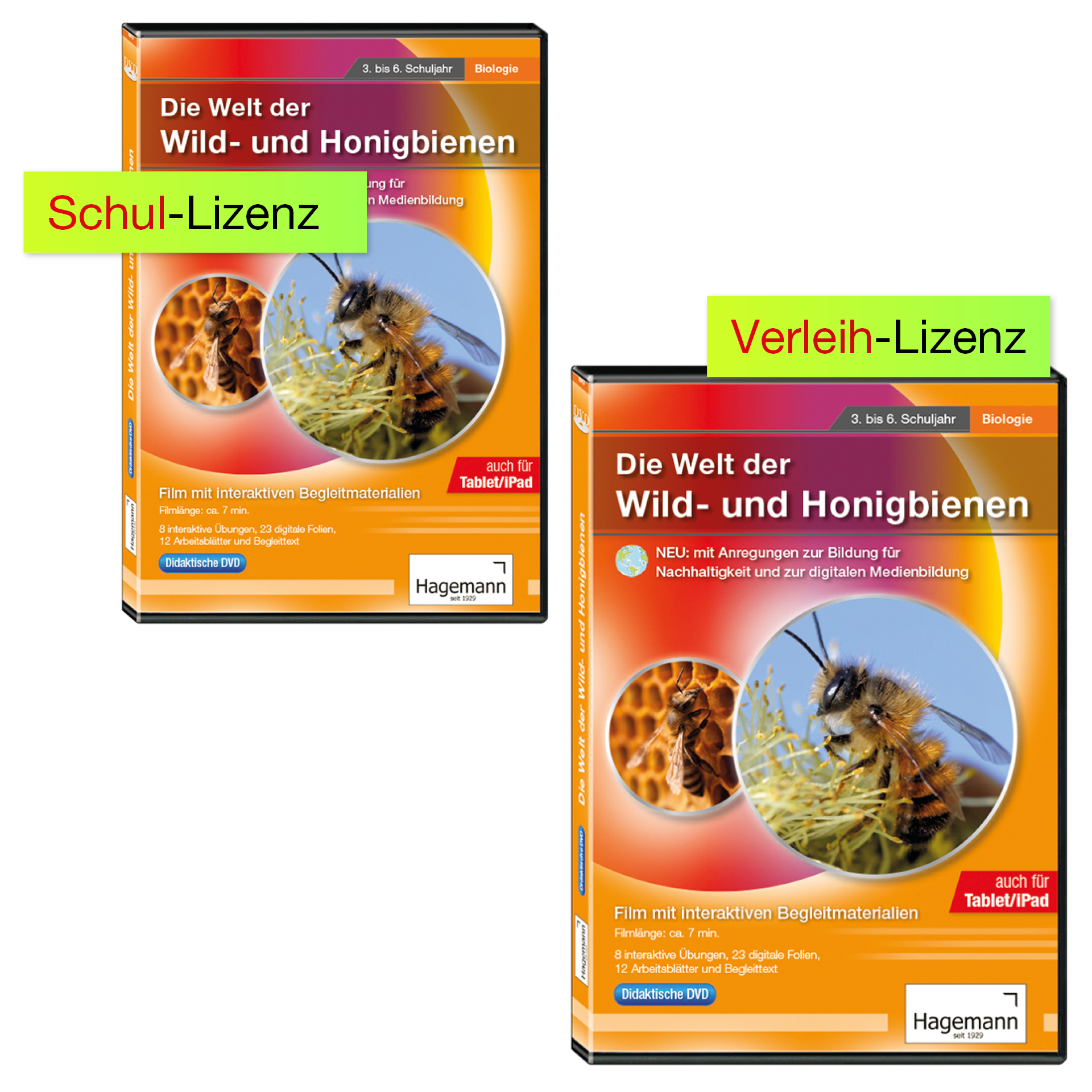 Hagemann DDVD Die Welt der Wild- und Honigbienen