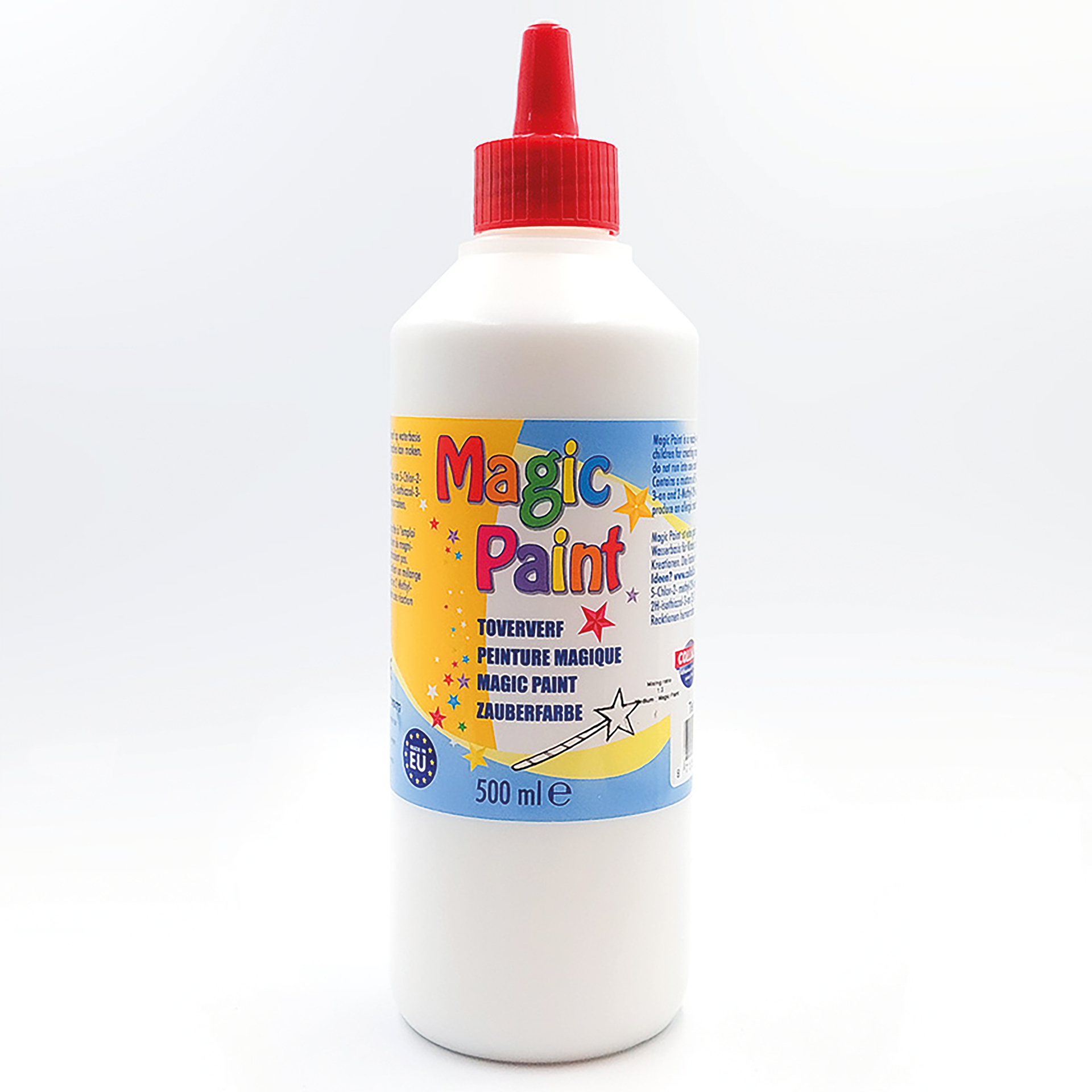 Magic Paint Zauberfarbe inkl. Textilmedium á 500 ml, 7-tlg.