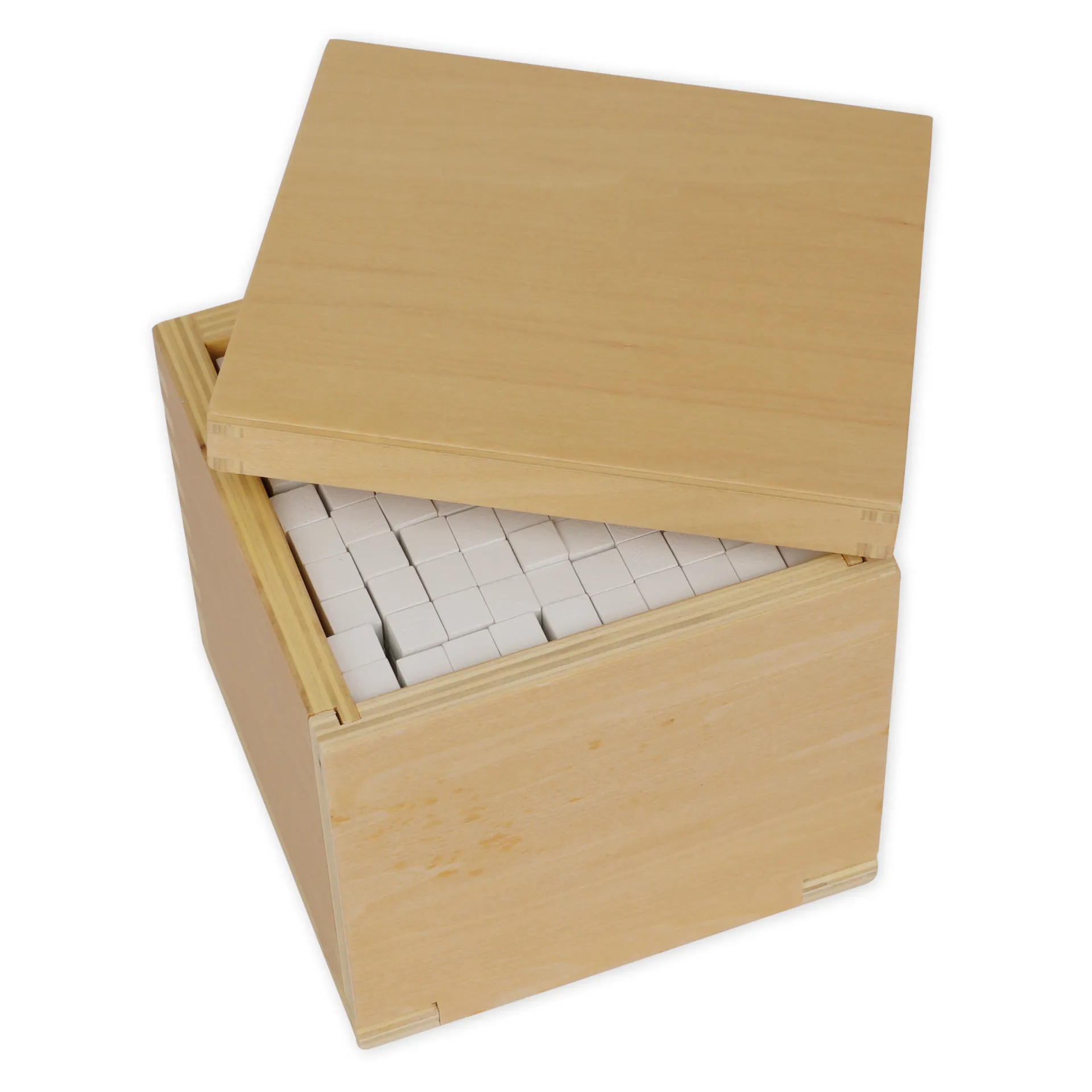 TimeTEX Kasten mit 1000 Kuben "Montessori Premium"