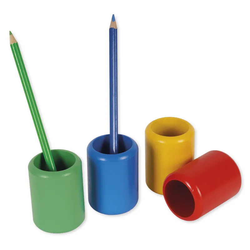 TimeTEX set med 11 färgpennstativ "Montessori Premium"