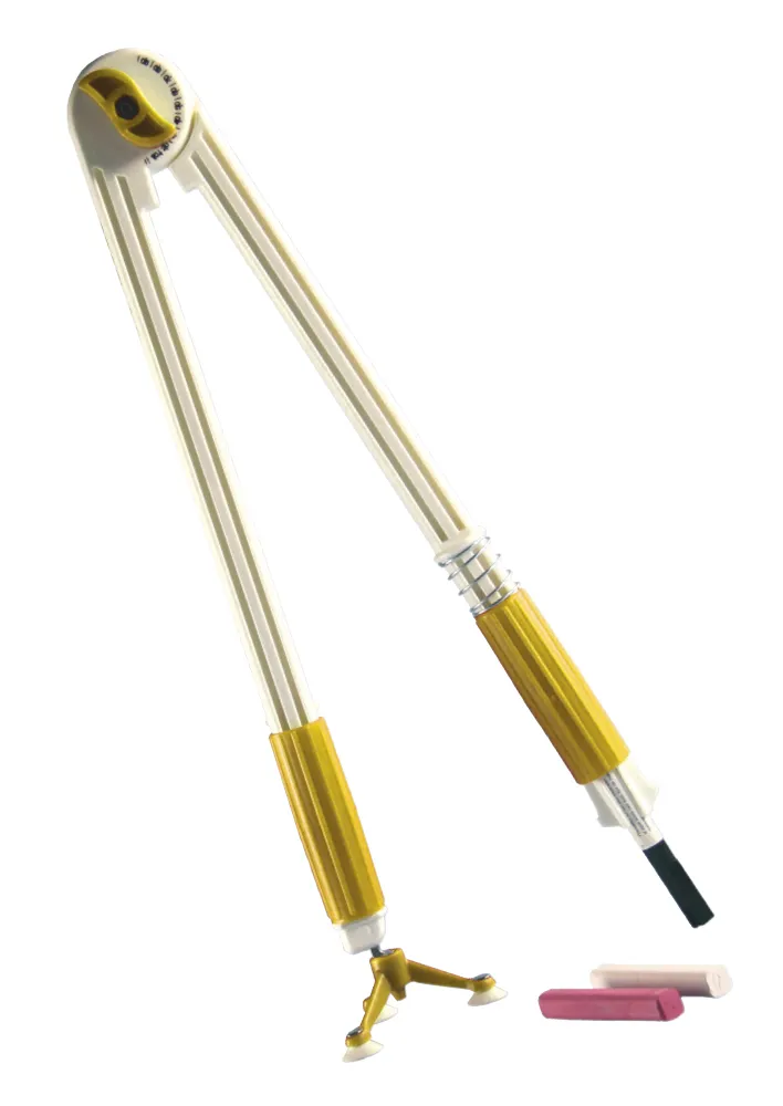 Wandtafel-Gerätesatz Profi 5-tlg., magnetisch, 60 cm Dreieck