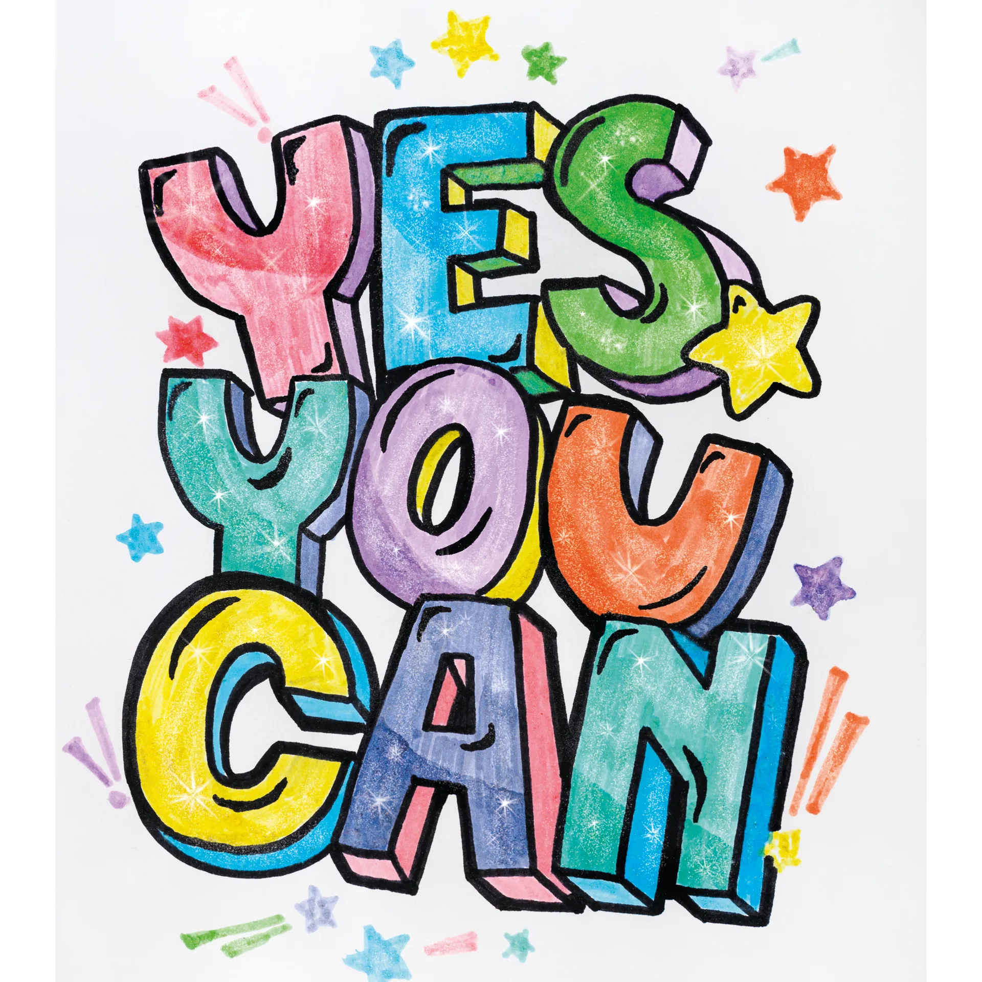 Eberhard Faber Glitter Pastel Filzstifte, 8 Stück