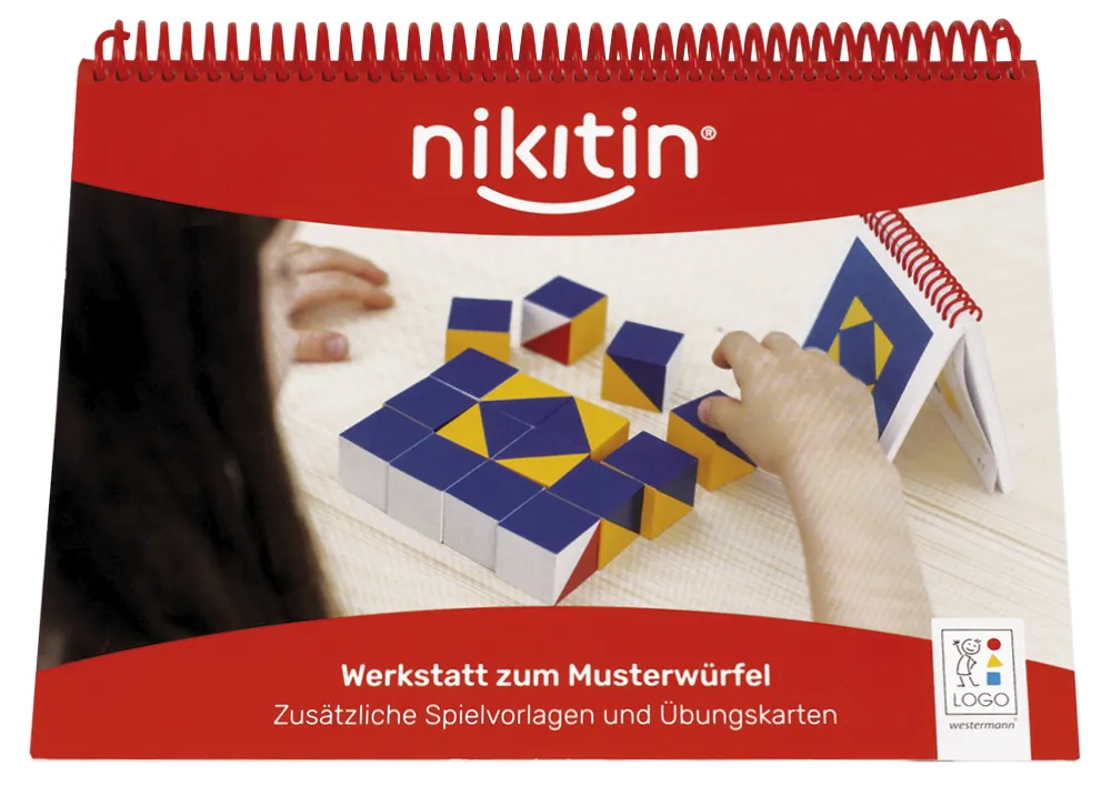 Nikitin Material: Kniha cvičení a herních šablon pro kostky vzorů N1