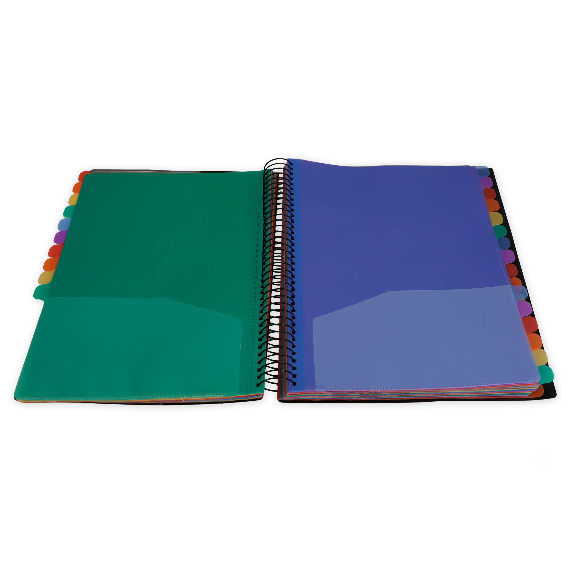 TimeTEX Tisch-Fächermappe 1-32 A4, farbig mit Verschlussgummi