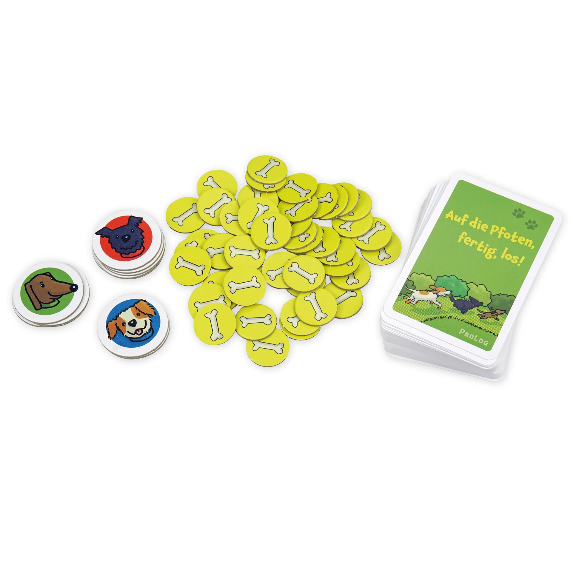 Lernspiel "Auf die Pfoten, fertig, los", 146-tlg.