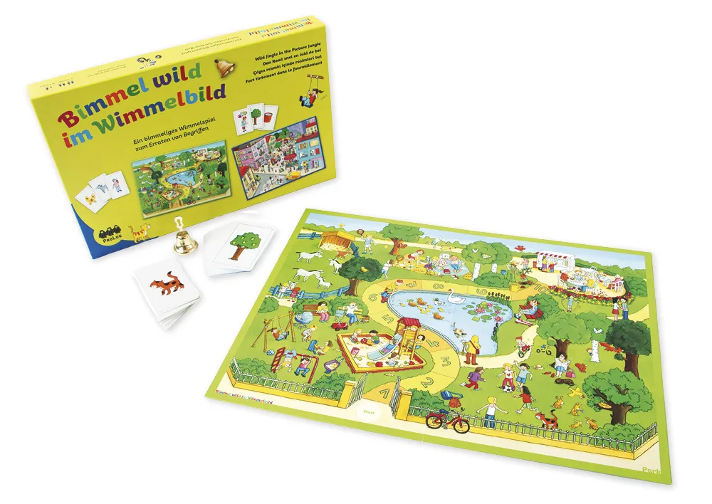 Lernspiel "Bimmel wild im Wimmelbild", 68-tlg.