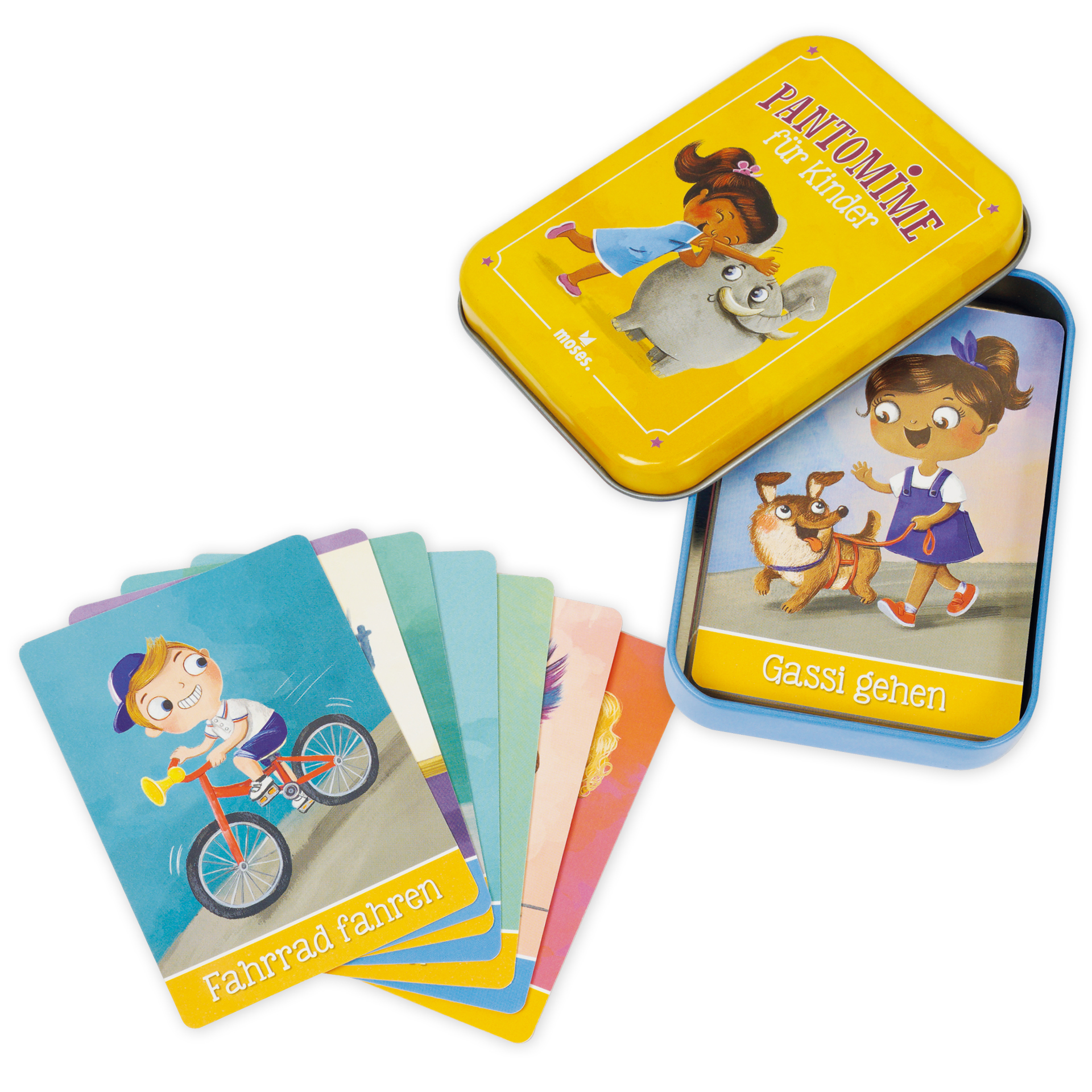 Karten-Set "Pantomime für Kinder", 40-tlg.