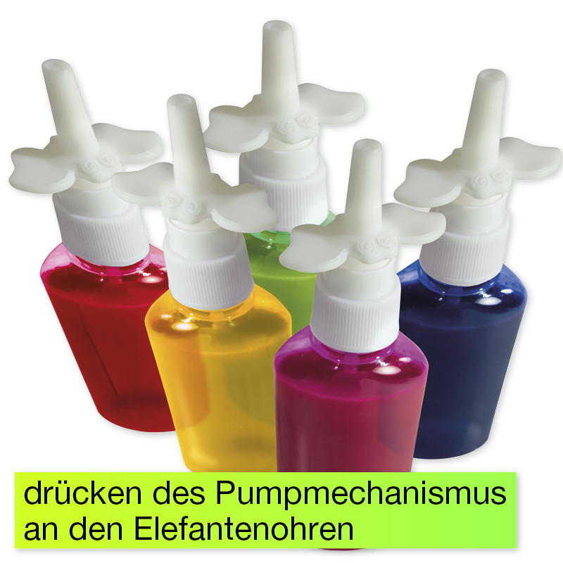 Farb-Sprühfläschchen, 5-tlg.