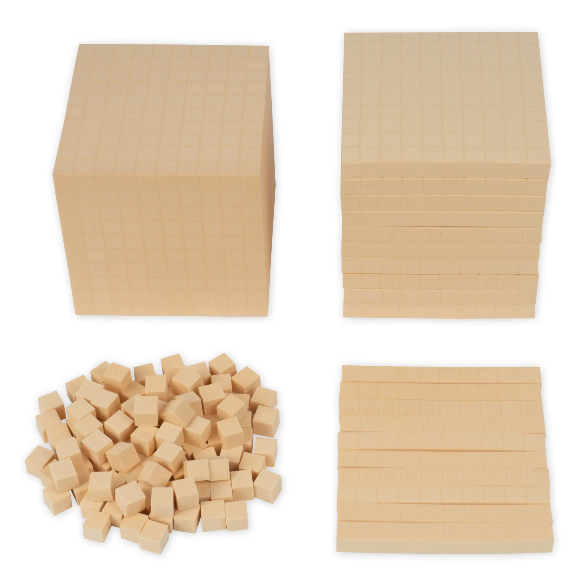 TimeTEX Flüster-Dienes Grundsortiment, 121-tlg., natur