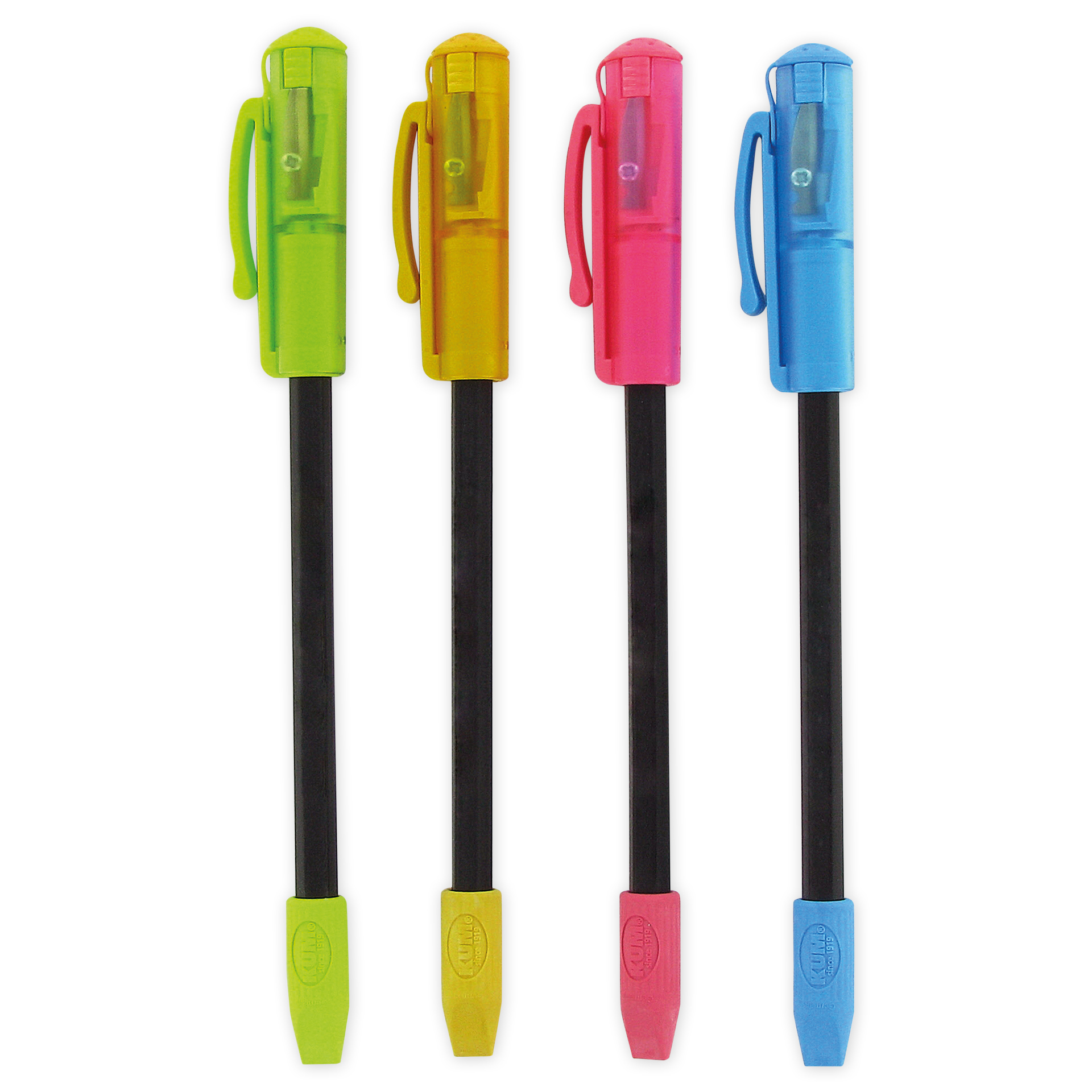 Penna "3 i 1", med spetsar och suddgummi, 175 mm