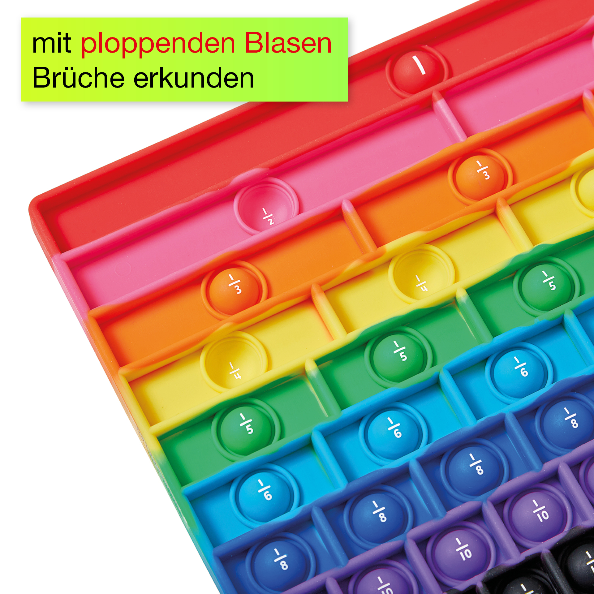 Bruchrechen-Brett "Poppers"