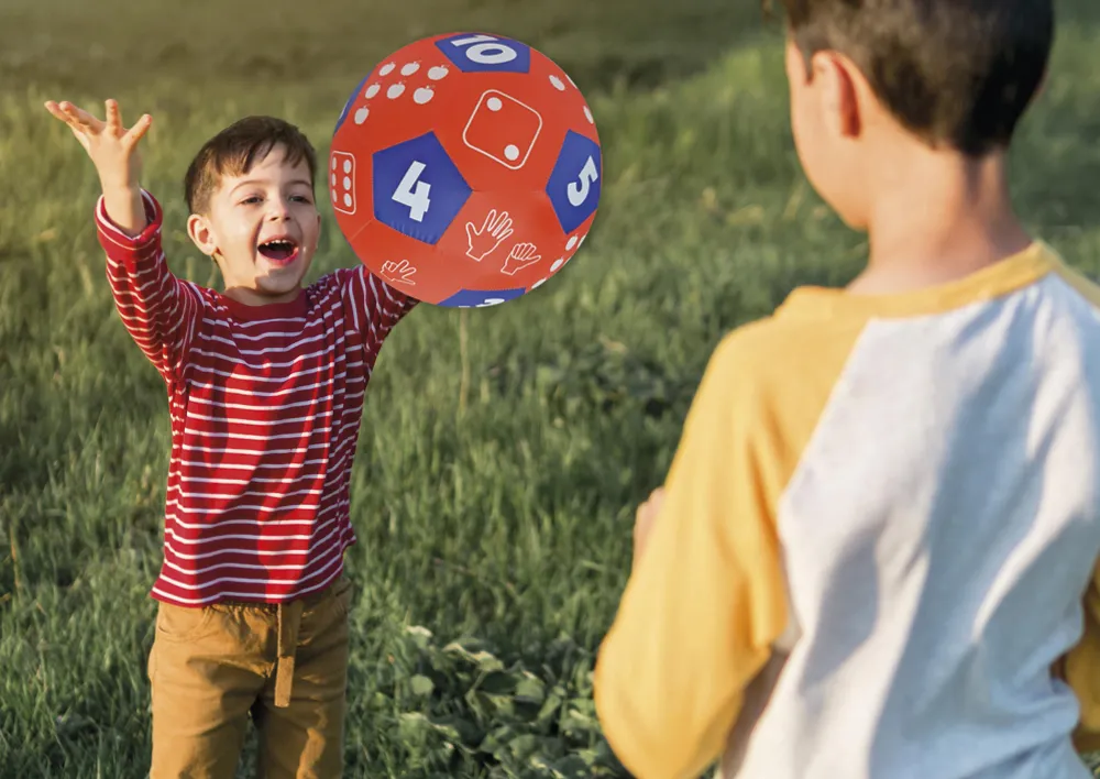 Lernspiel-Ball "Pello" - Zahlenraum bis 10