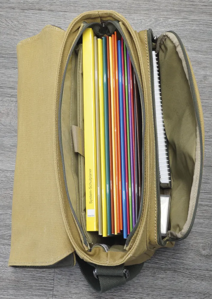 TimeTEX skuldertaske "Bicolora"