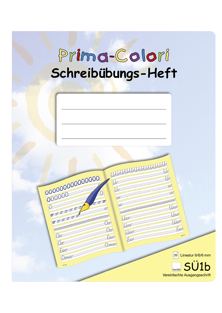 Prima-Colori Schreibübungs-Heft SÜ1b