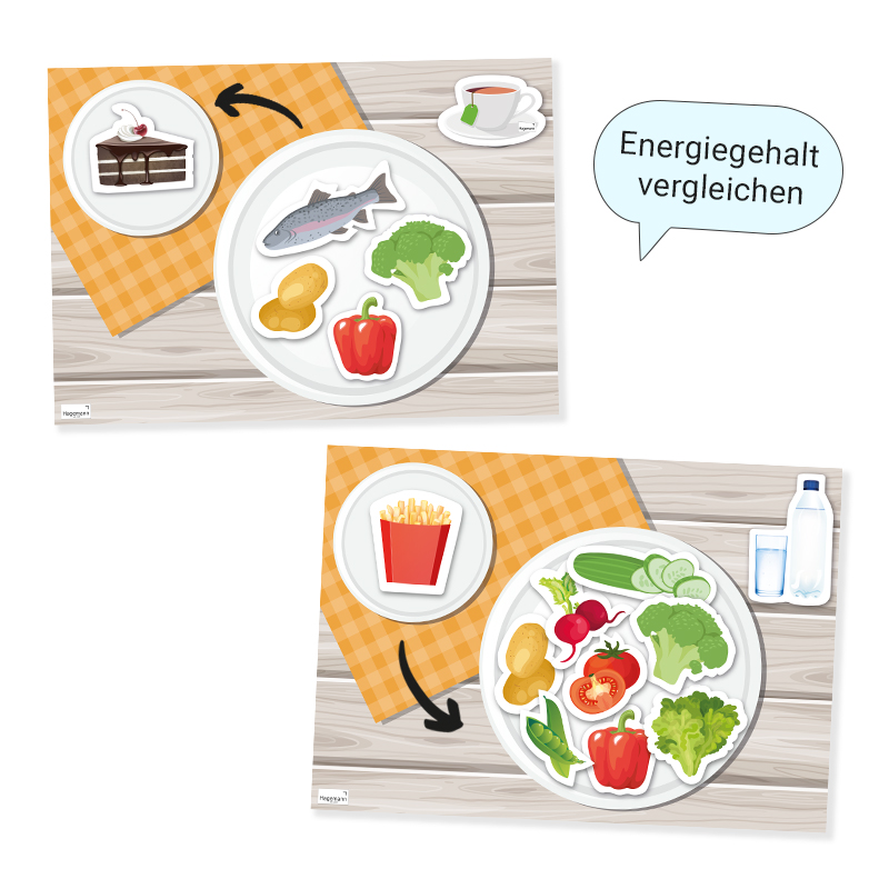 Set Gesunde Mahlzeiten mit Ernährungspyramide, magnetisch, 78-tlg. Set Gesunde Mahlzeiten mit Ernährungspyramide, magnetisch, 78-tlg.