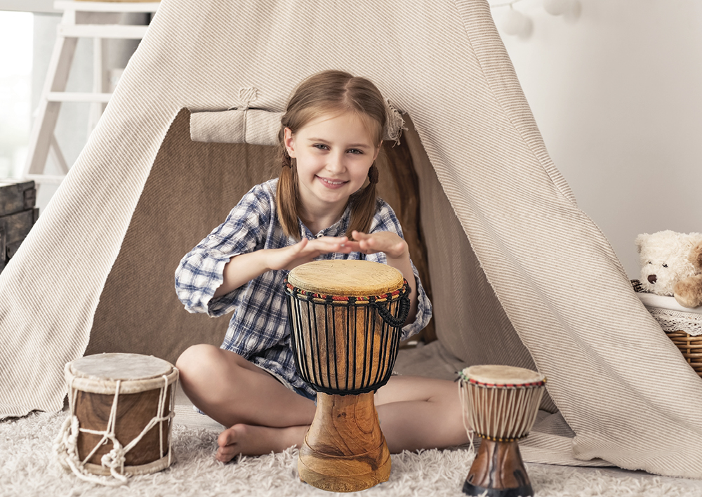 Djembe für die Kita, 26 cm ø, 1 Stück