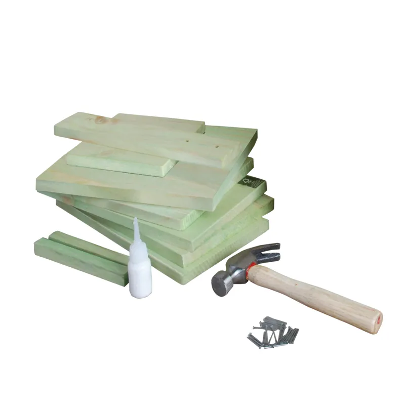 Knutselset "Nestkast", 12-delig