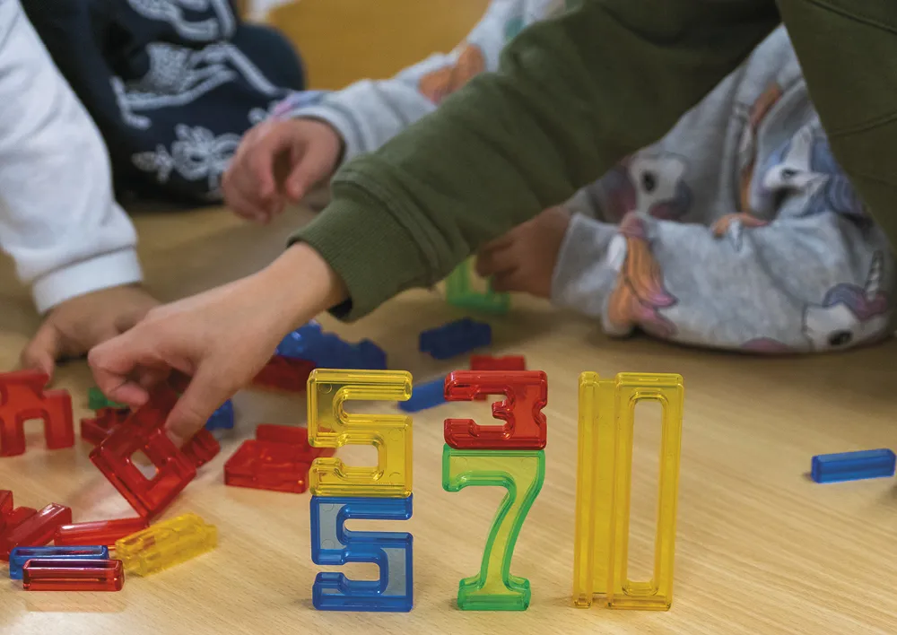 TimeTEX upplysta tornstacknummer "Tal på Tal", 35 st.