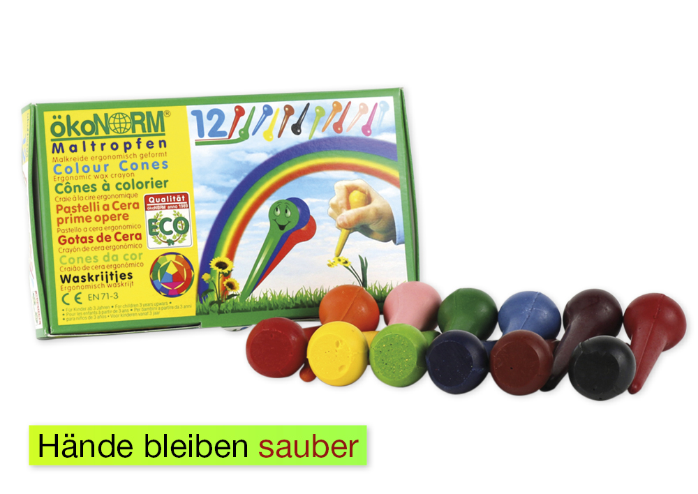 Maltropfen, 12-tlg.
