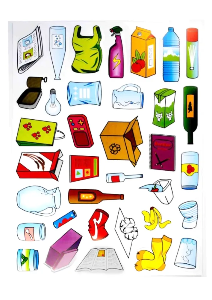 Set "Müll-Recycling", 38-tlg.