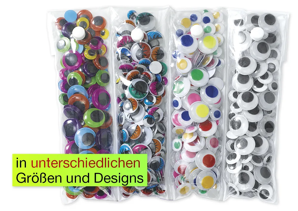 Set Wackelaugen, 500-tlg.