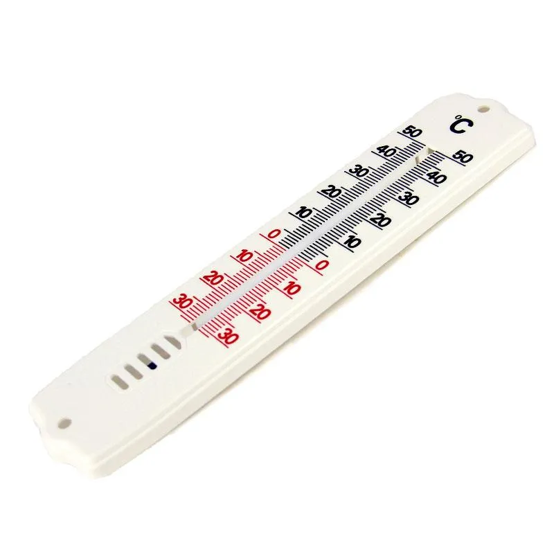 Thermometer aus Kunststoff, 19x4 cm