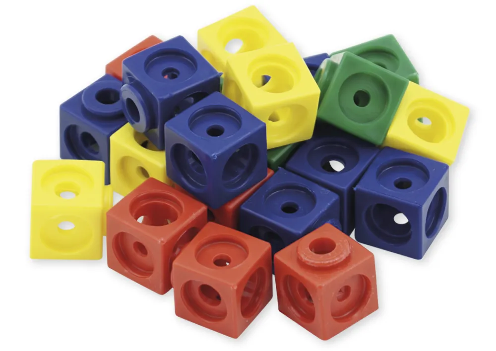 DICK-System Set Steckwürfel, 1,7 cm, 100 Stück im Polybeutel