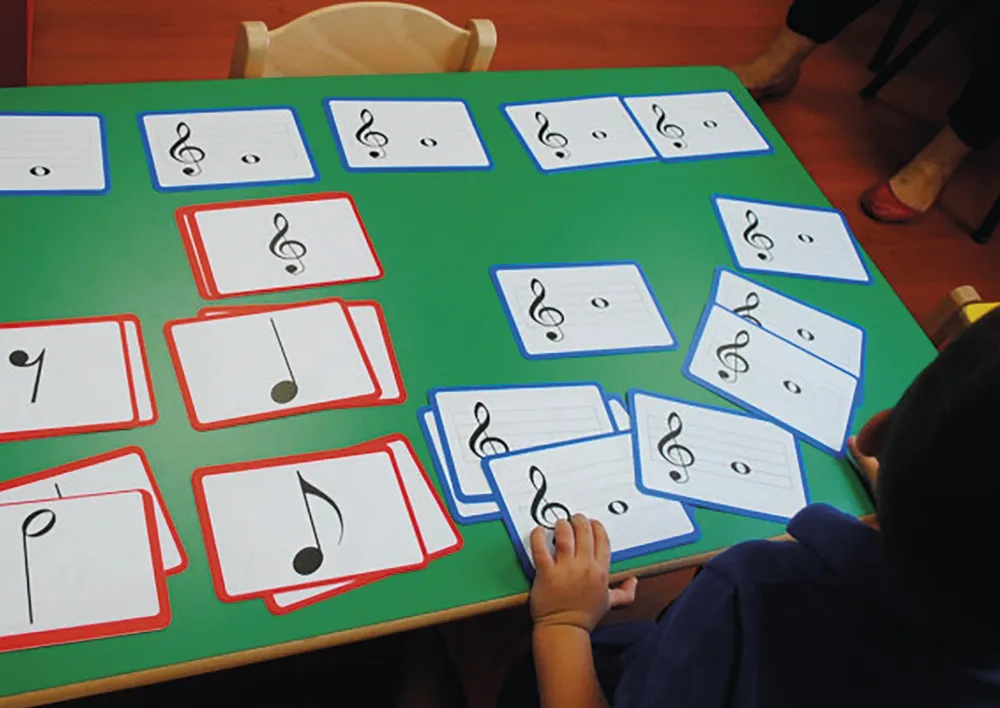 Maxi-Memospiel "Musiknoten", 30-tlg.
