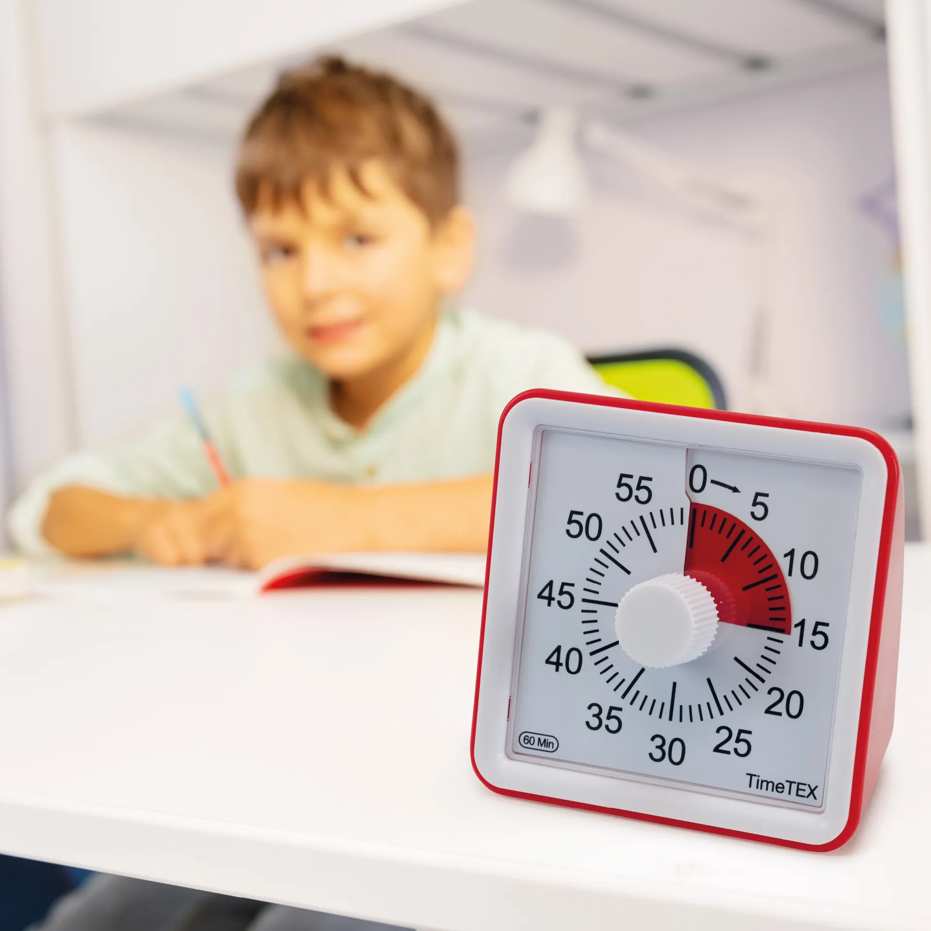 TimeTEX Timer tijdsduurklok, "geluidloos" compact