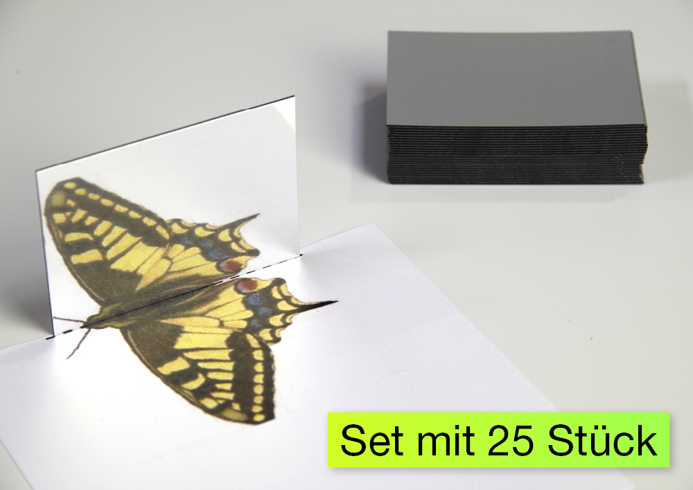 Jeu de miroirs de table pour la classe, 25 pcs