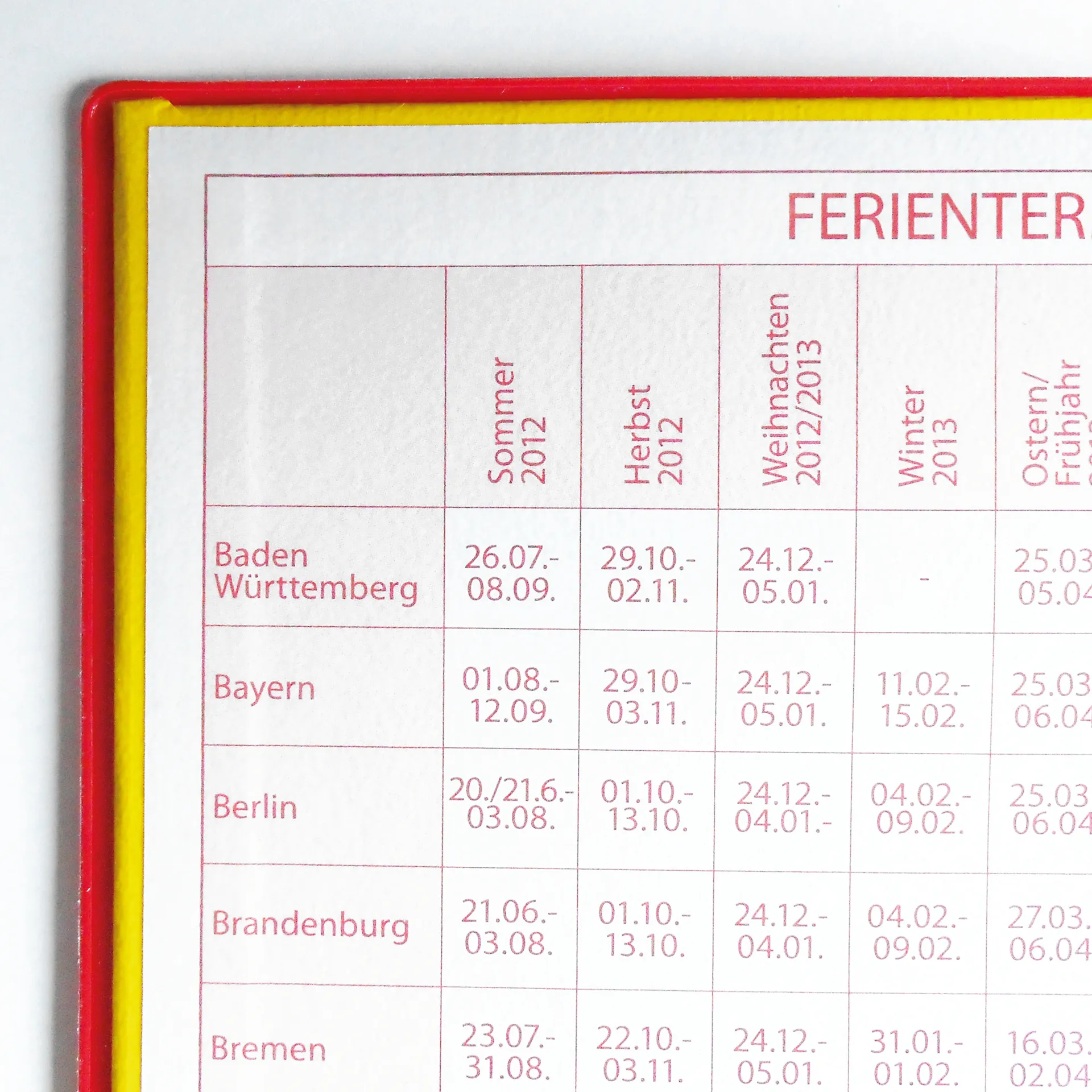 TimeTEX Kalenderhülle aus Kunststoff, A5-Plus