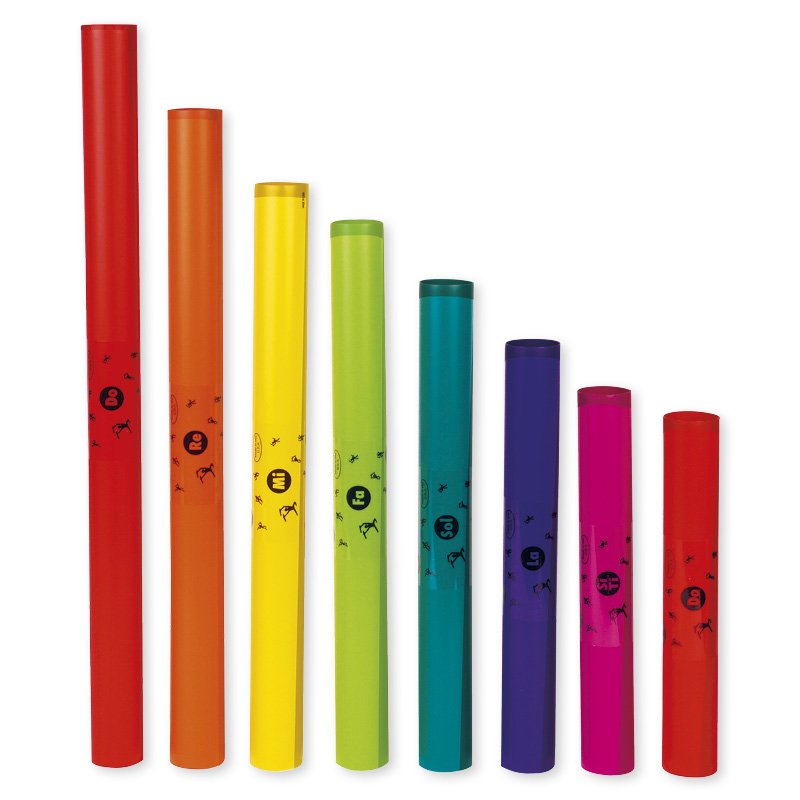 Hagemann Set Boomwhacker "Diatonischer Satz", 8-tlg.